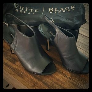 White House Black Market Peep Toe/Booties/Heels